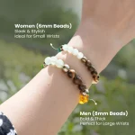 Dhan Yog Bracelet (Women - 6mm Beads) - Image 3
