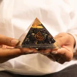 Black Obsidian Pyramid