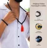 Karungali Malai (8mm) – With Free Karungali Bracelet( Govt. Certified) - Image 2