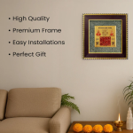 Vyapar Vridhhi Yantra on Raw Pyrite Frame - Image 4