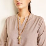 OM Shiva Trishool Rudraksha Necklace 54 Beads The Shiva Aura • Authentic - Image 6