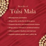 100% Original 5mm Tulsi Kanthi Jaap Mala Long Bead - Image 3